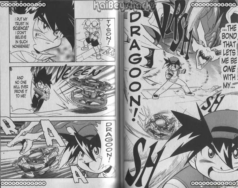 Bakuden Shoot Beyblade Chapter 8.3 9